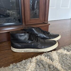 Common Projects High-Top Leather Sneakers